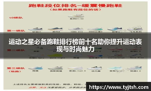运动之星必备跑鞋排行榜前十名助你提升运动表现与时尚魅力