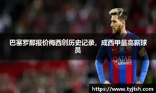 巴塞罗那报价梅西创历史记录，成西甲最高薪球员