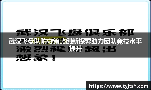 武汉飞盘队防守策略创新探索助力团队竞技水平提升